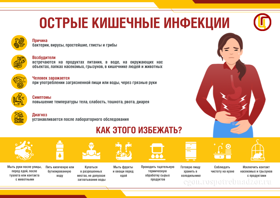 Как избежать заболеваний острой кишечной инфекцией Как избежать заболеваний острой кишечной инфекцией