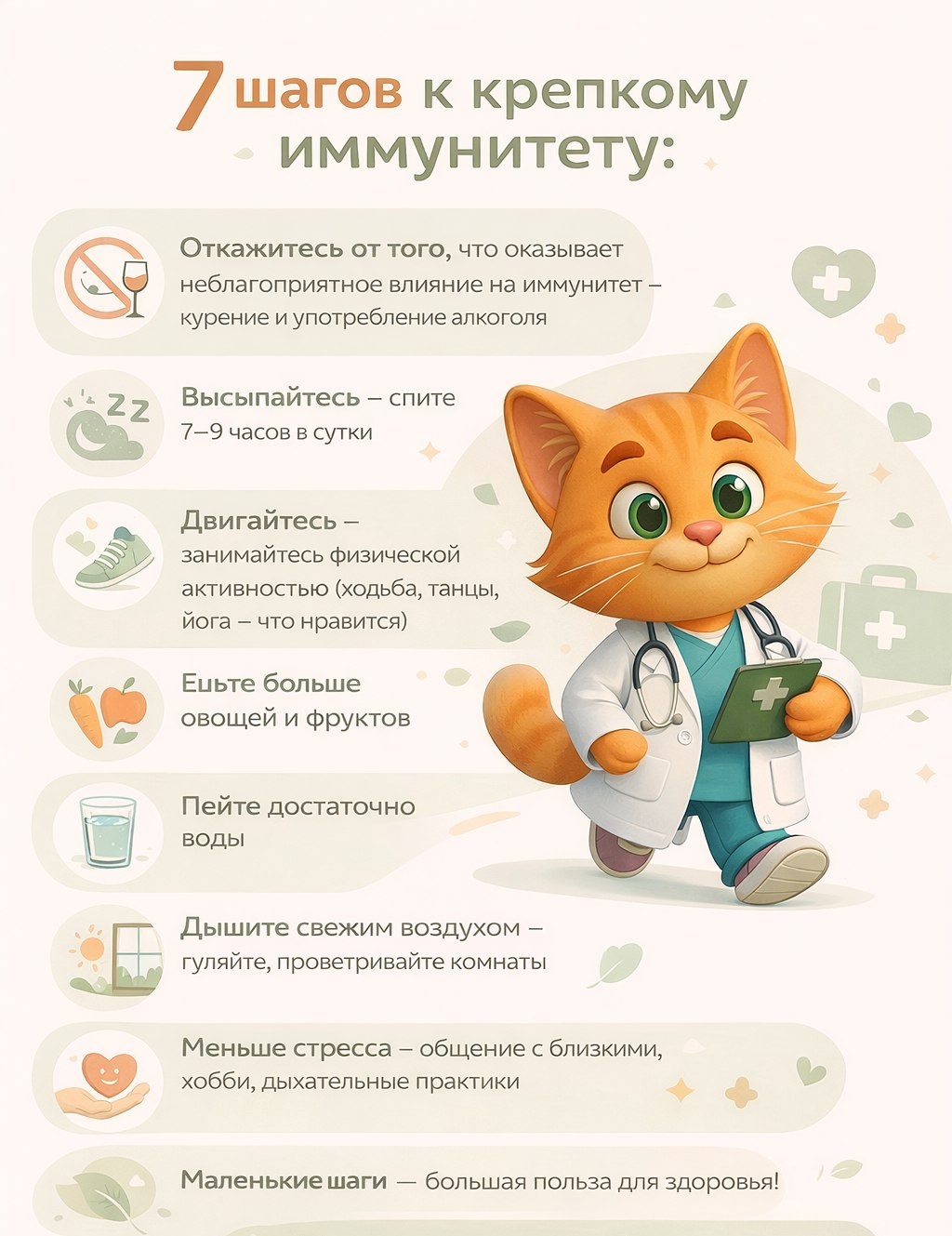 Неделя укрепления иммунитета